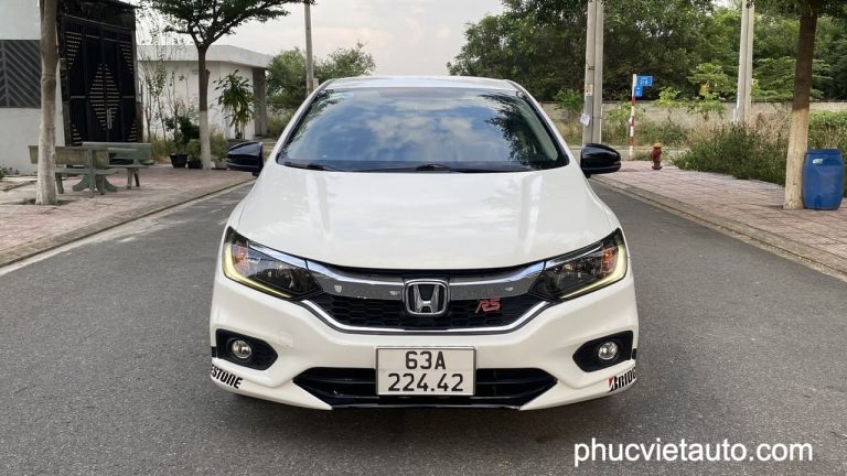 Honda City 2017 CVT trắng  TÂN HÙNG PHÁT AUTO  Ô tô cũ