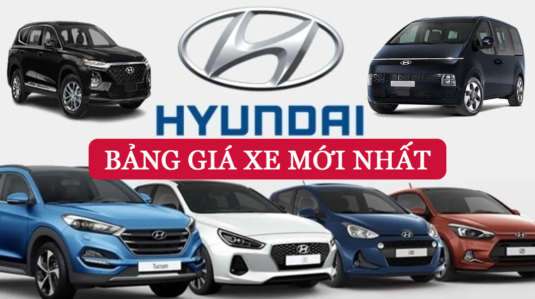 Bảng Giá Xe Hyundai 4 Chỗ, 5 Chỗ Gầm Cao, 7 Chỗ Mới Nhất - Phúc Việt Oto Cũ