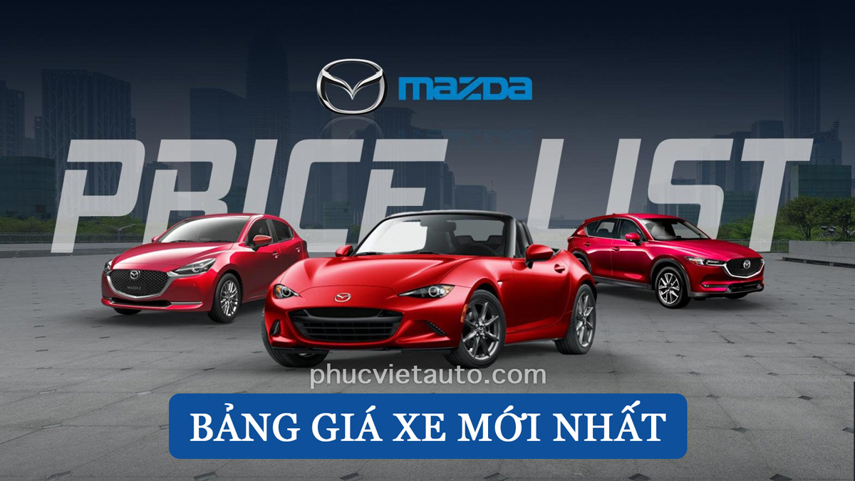 bảng giá xe Mazda