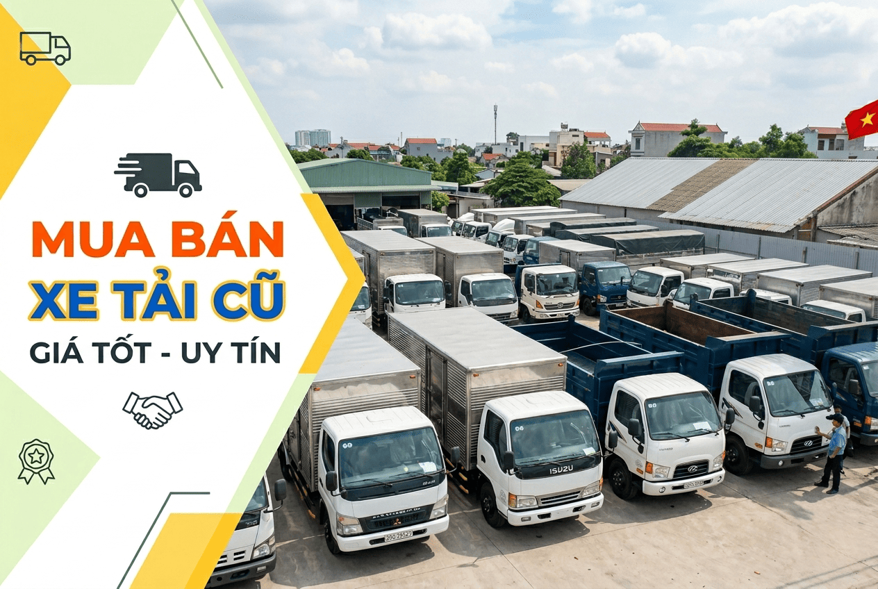 mua ban xe tai cu gia re uy tin 1